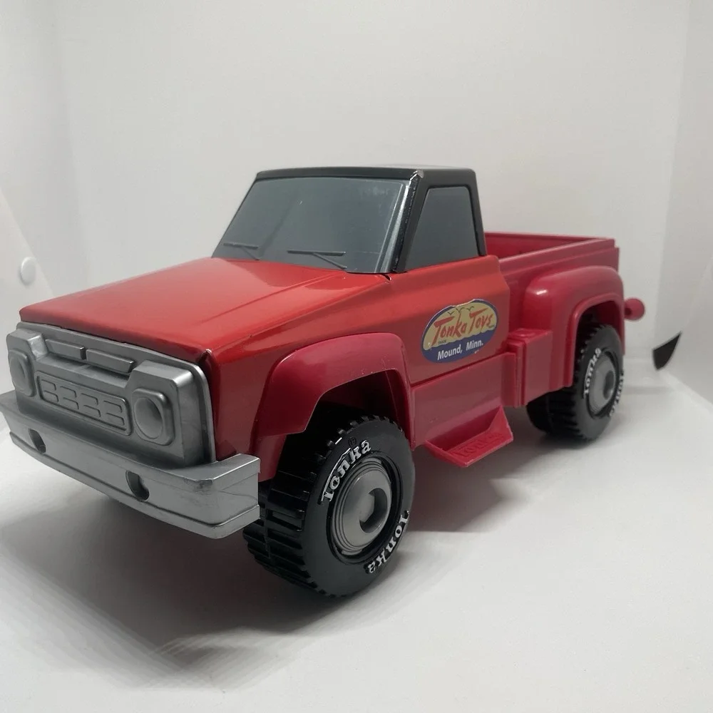 Tonka Toys Mound Minn Hasbro 2012 Red Pick Up‎ Truck Toy